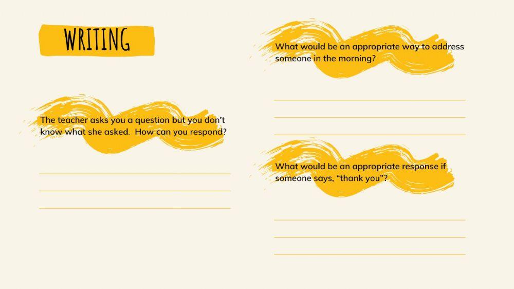 Frases Útiles - writing (2)