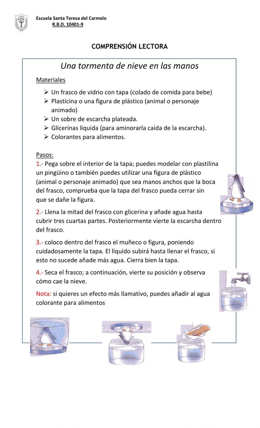 Comprensión lectora