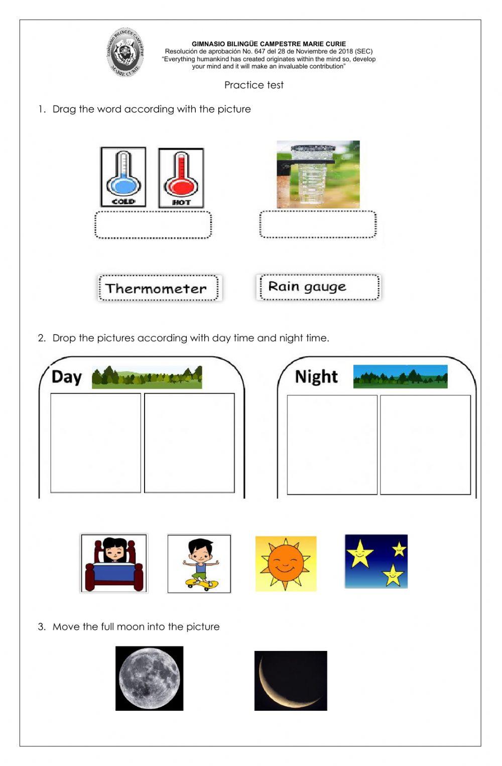 Pre test 2 III term (IN)