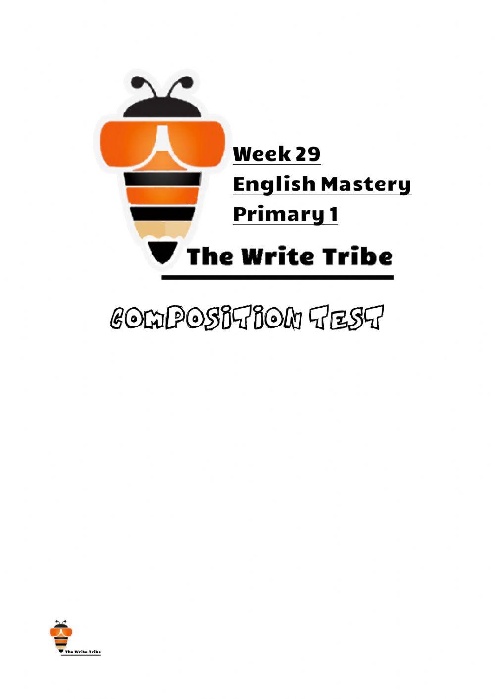 Week 29 e-learning COMPO TEST p1