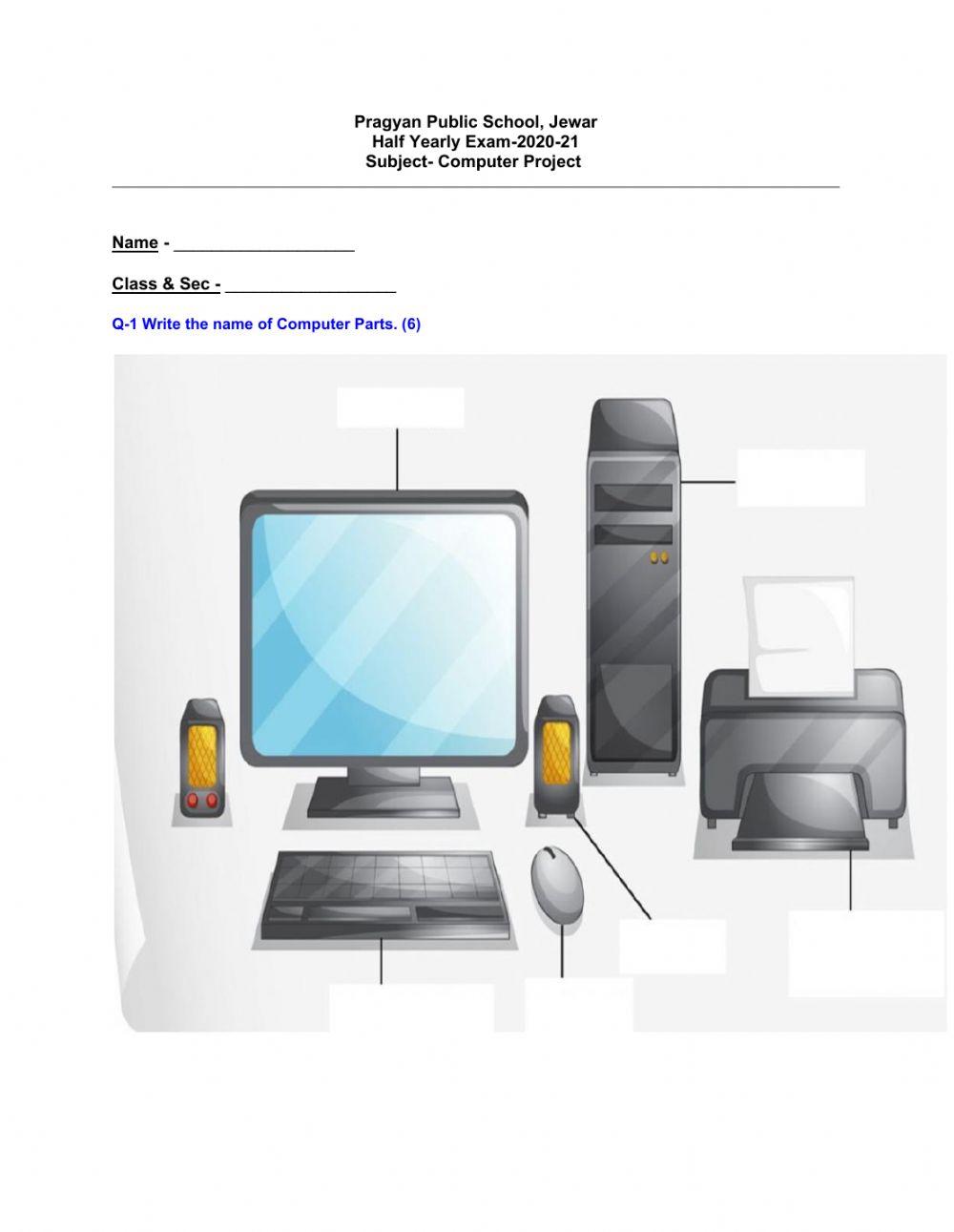 Computer Images For Project