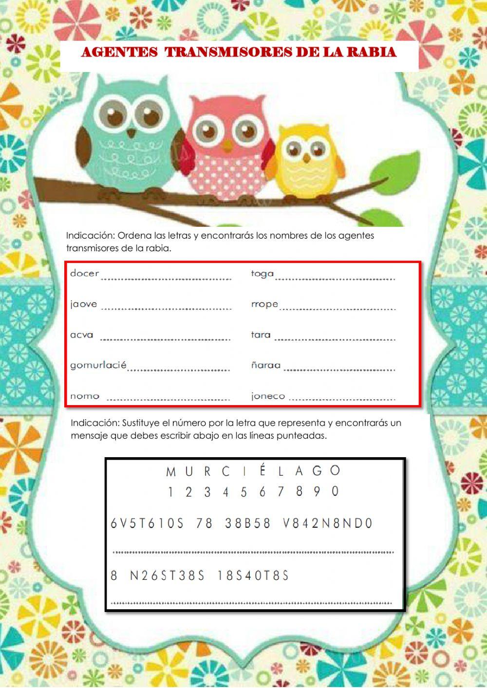 Agentes transmisores de la rabia