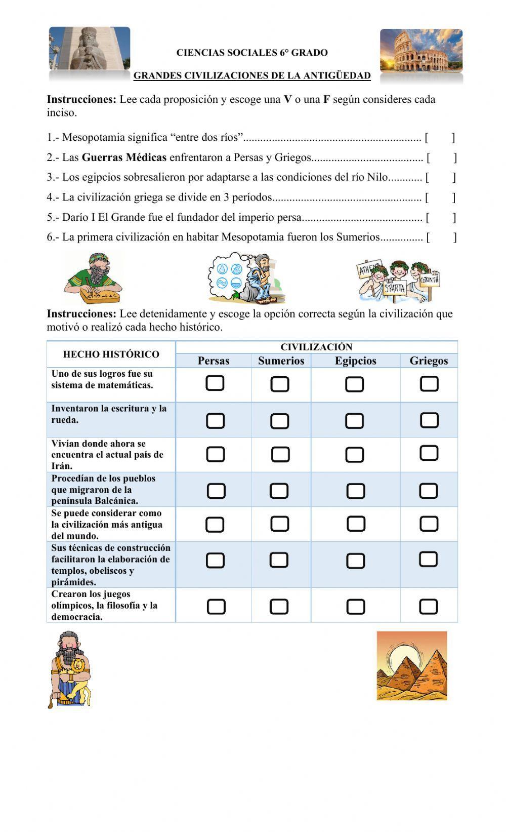 Antiguas civilizaciones