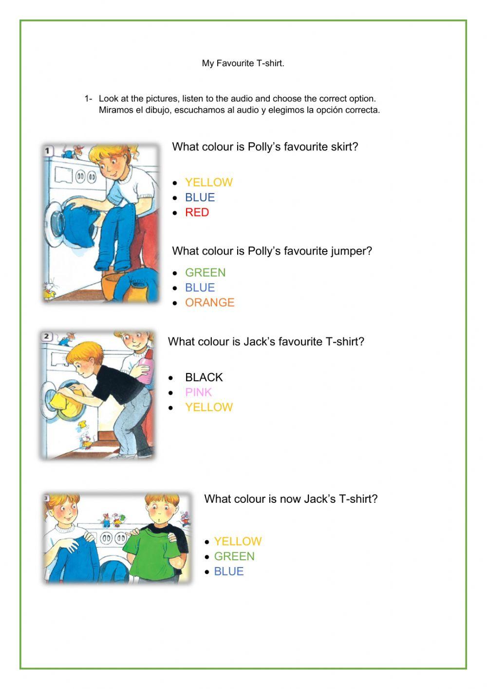 My favourite T-shirt