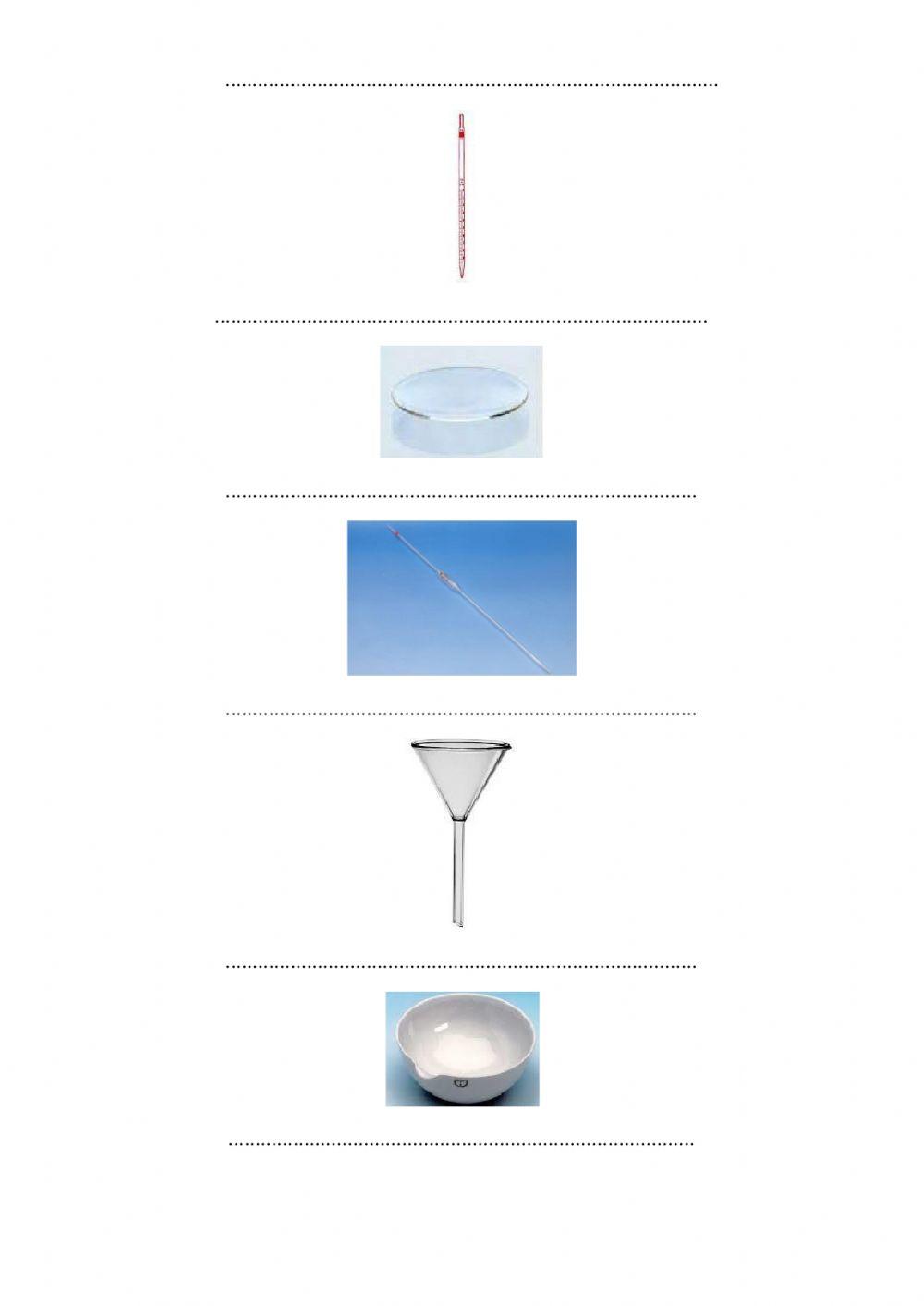 Sticlarie si ustensile de laborator