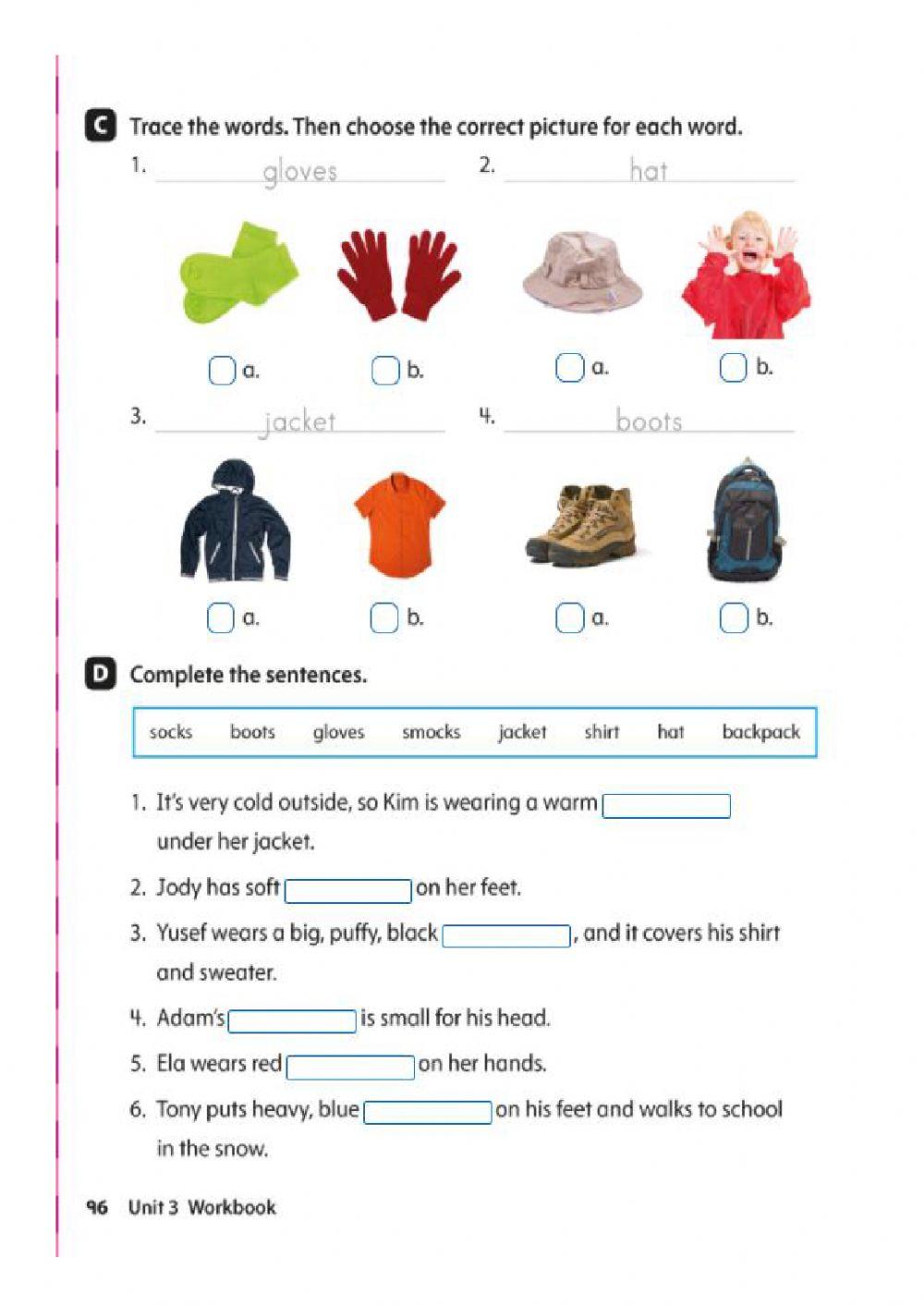 Unit 3 test reading and writing 3 online exercise for live worksheets