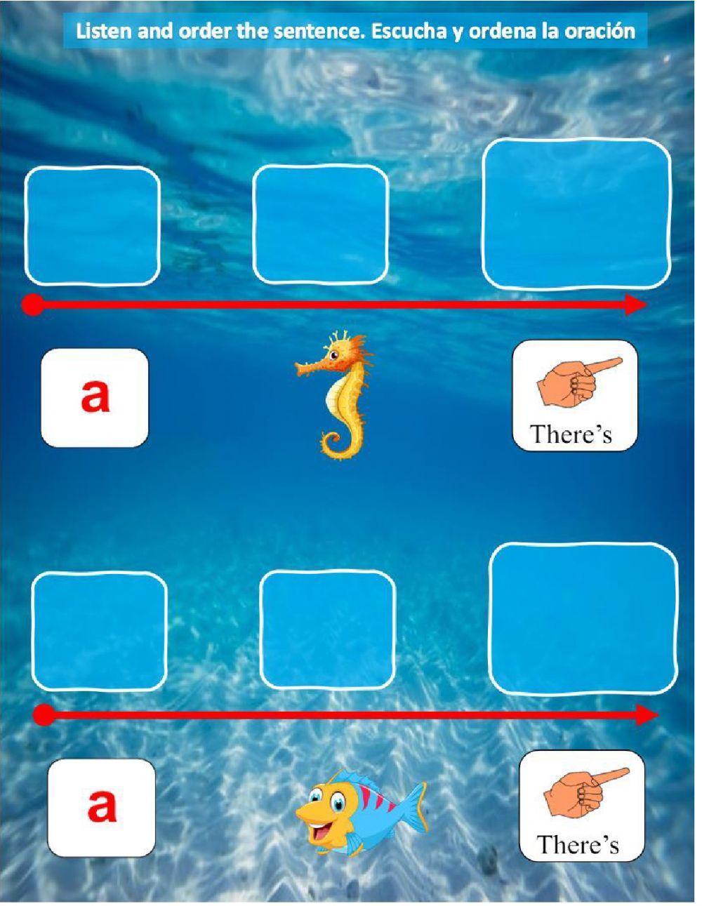 There is.. Sea animal There is.. Sea animal