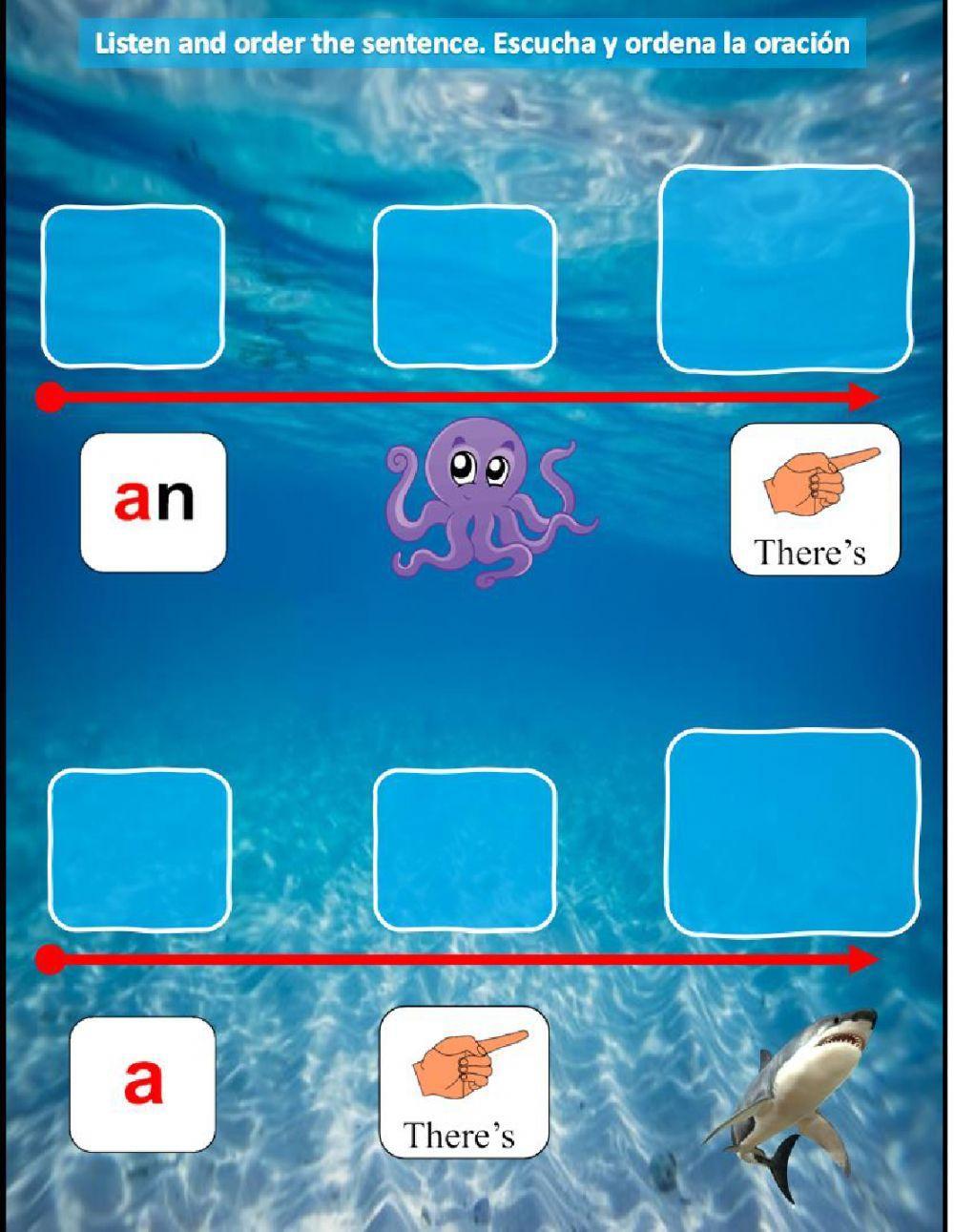 There is.. Sea animal There is.. Sea animal