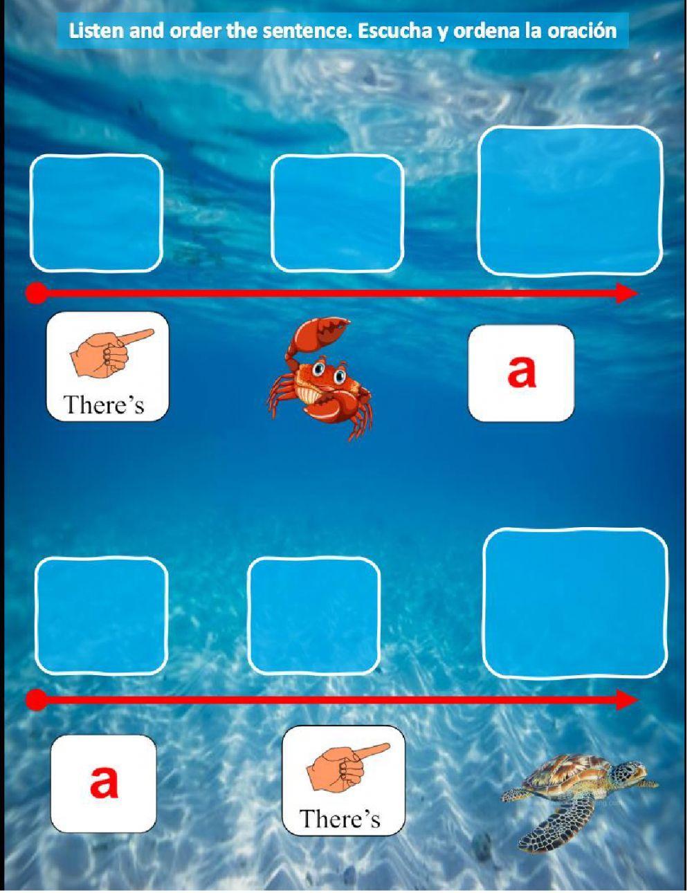 There is.. Sea animal There is.. Sea animal