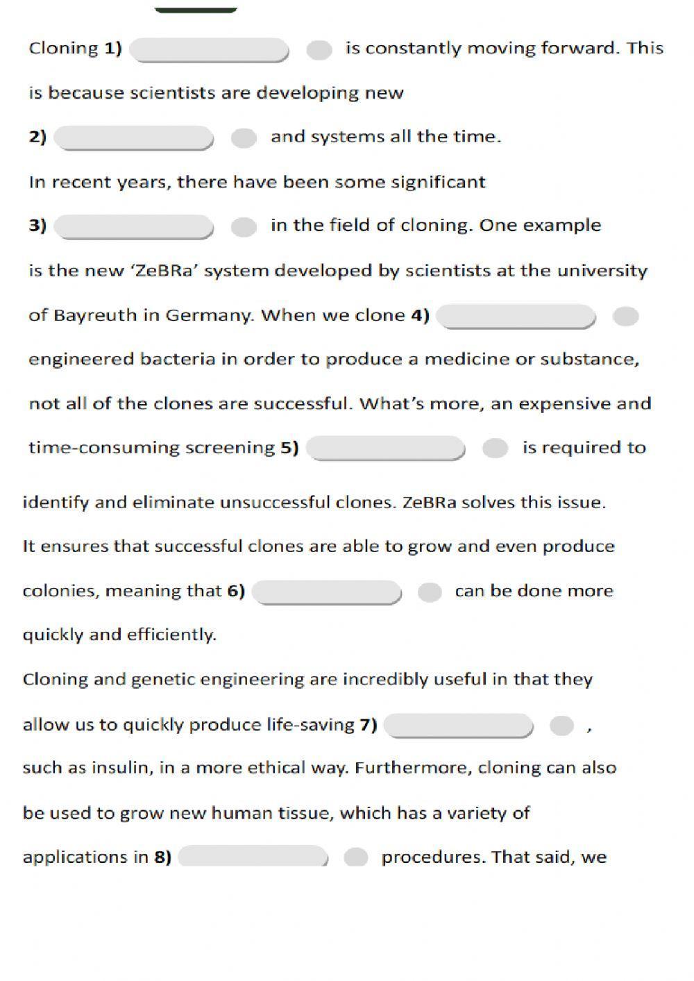 Action 11f Cloning  Made by Zhanar Habibullina