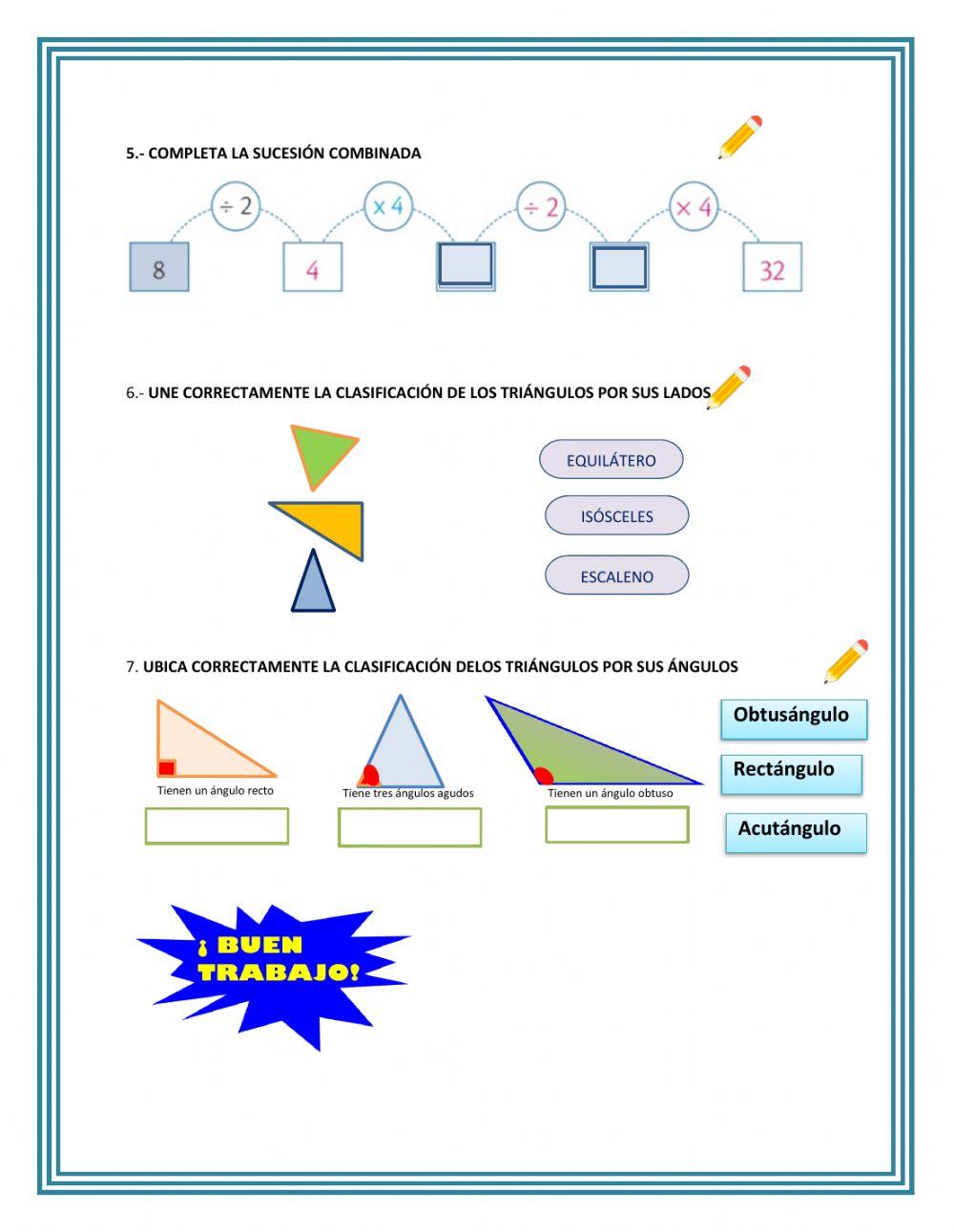 Prueba de matematica 2