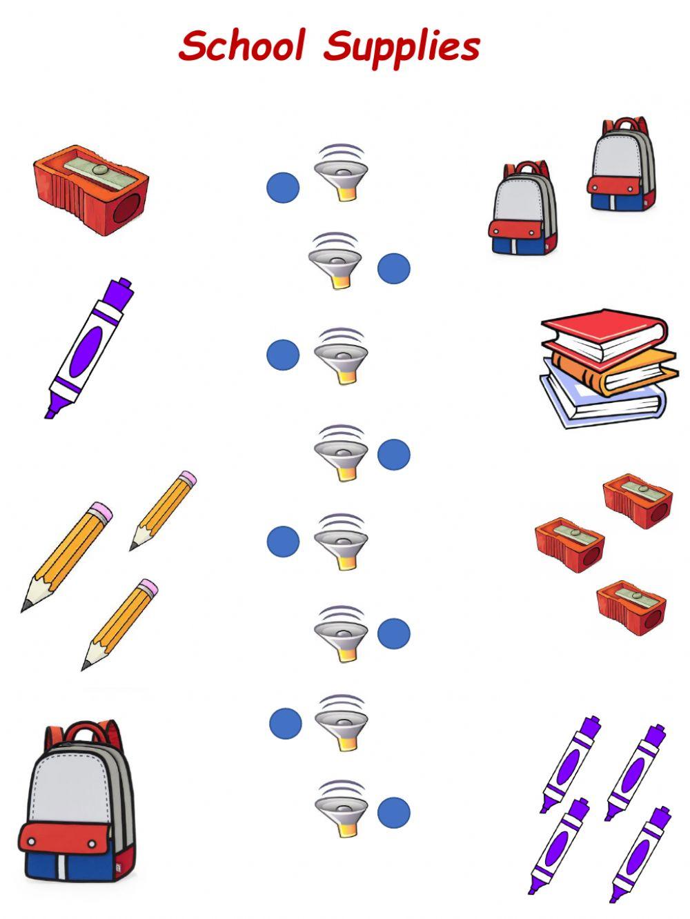 School Supplies: Listening