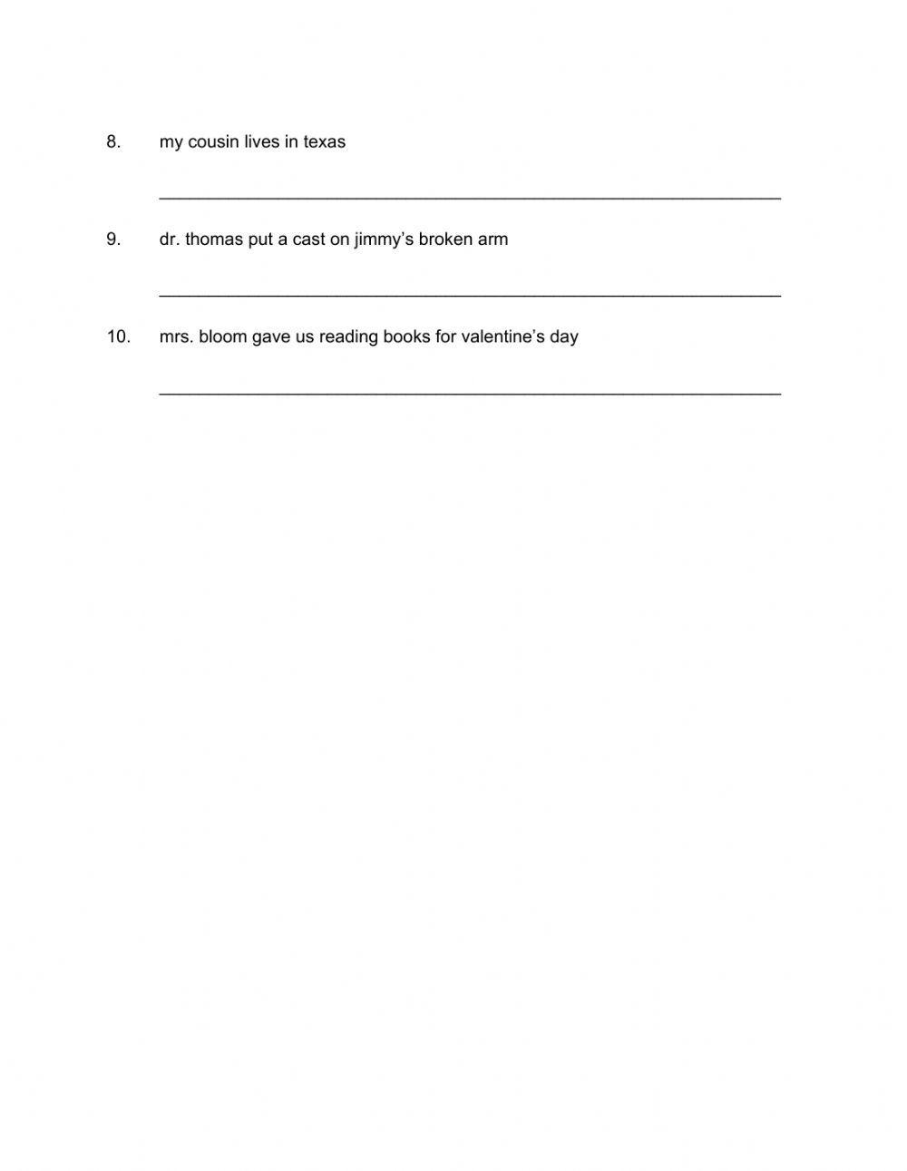 Capitalization and Punctuation (Audio) Capitalization and Punctuation (Audio)
