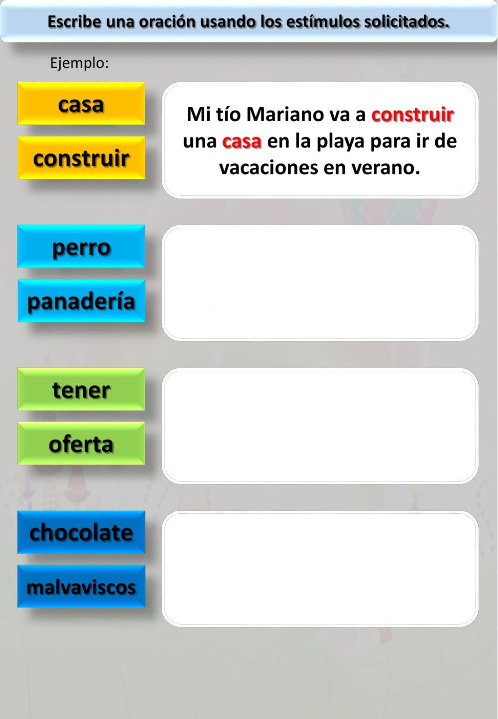 Comprensión lectora y estructuración oraciones complejas