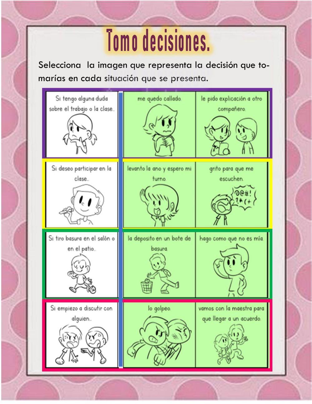 Tomo decisiones