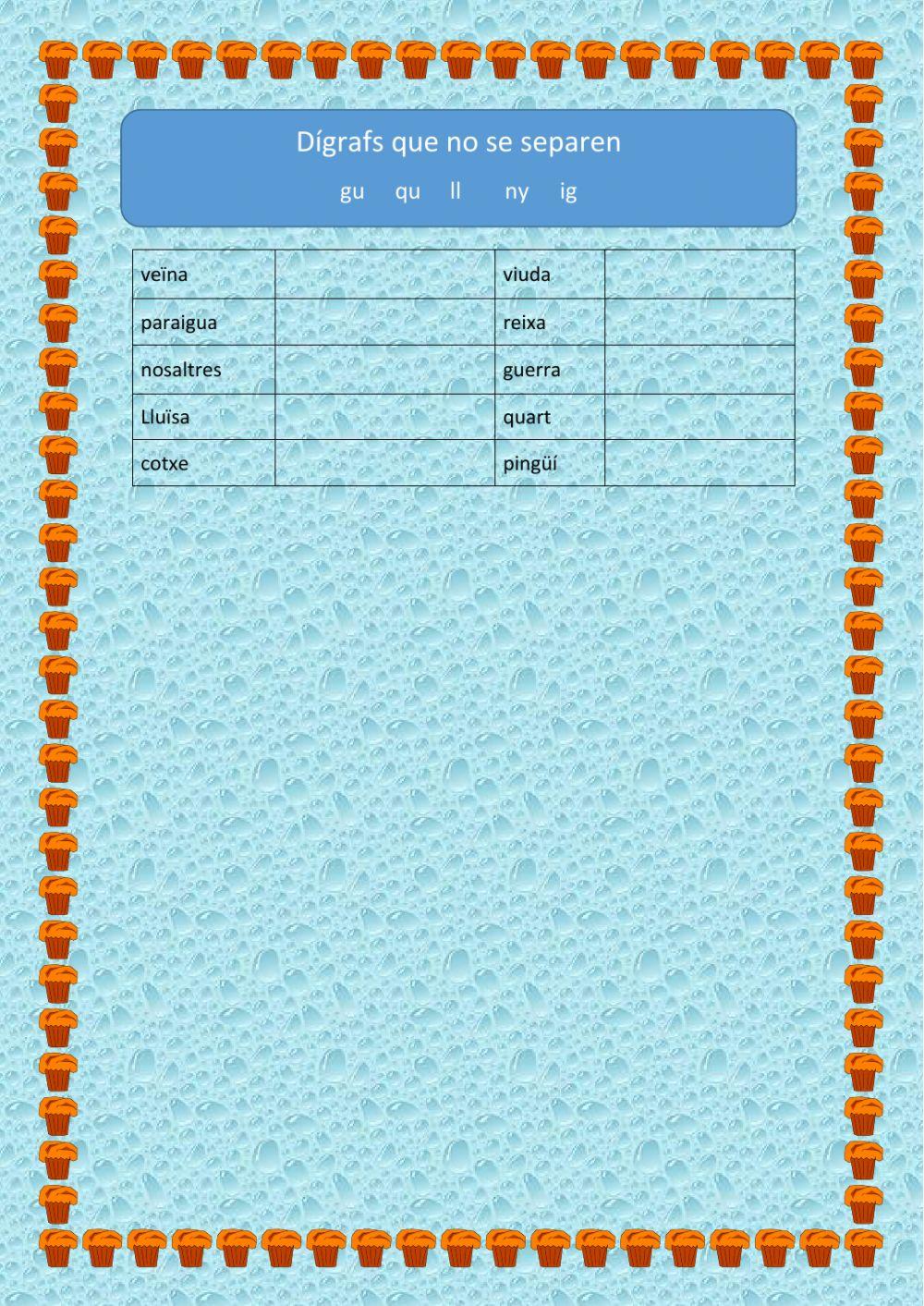 Diftongs en creació