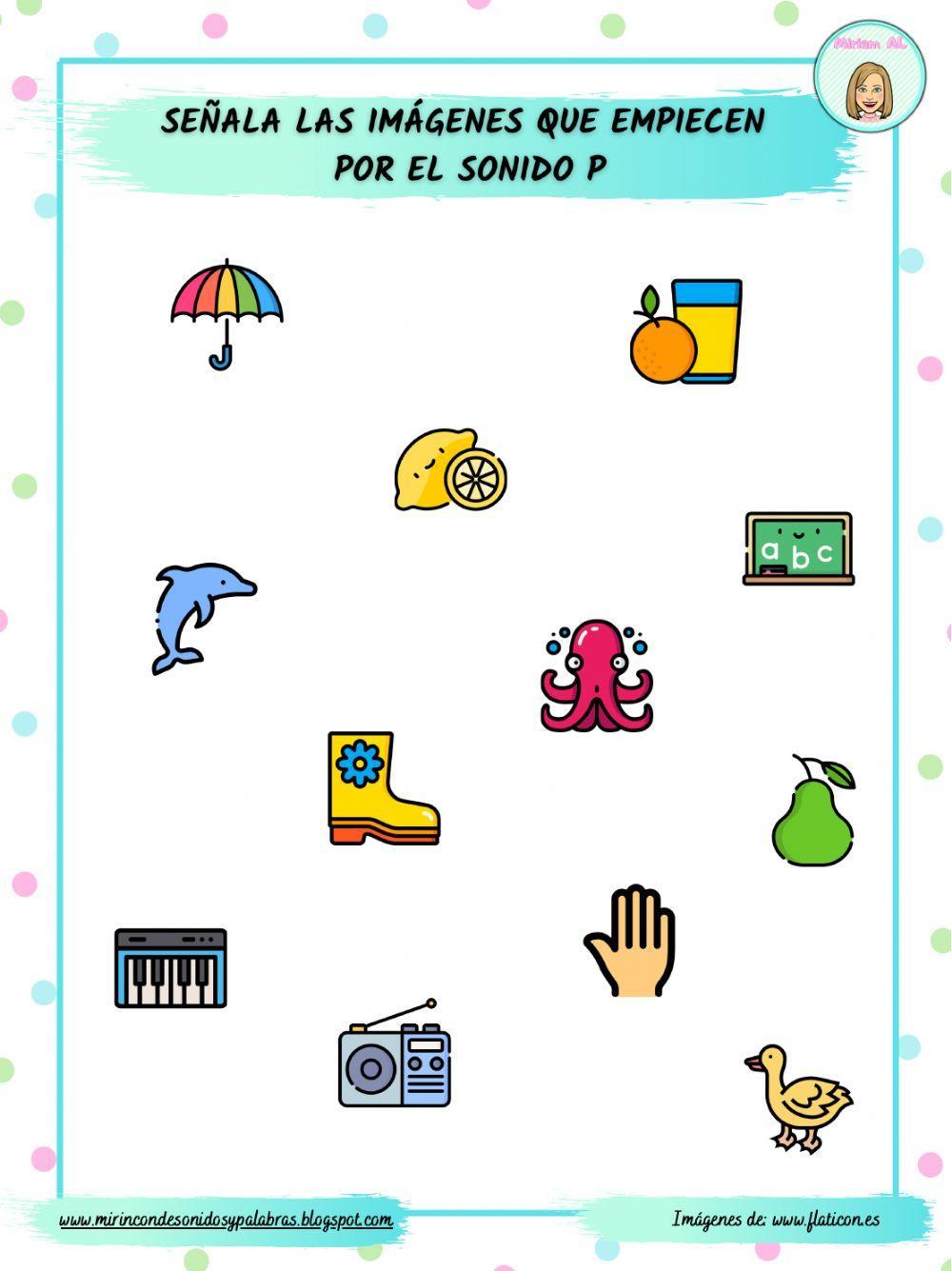 Discriminación auditiva -p-