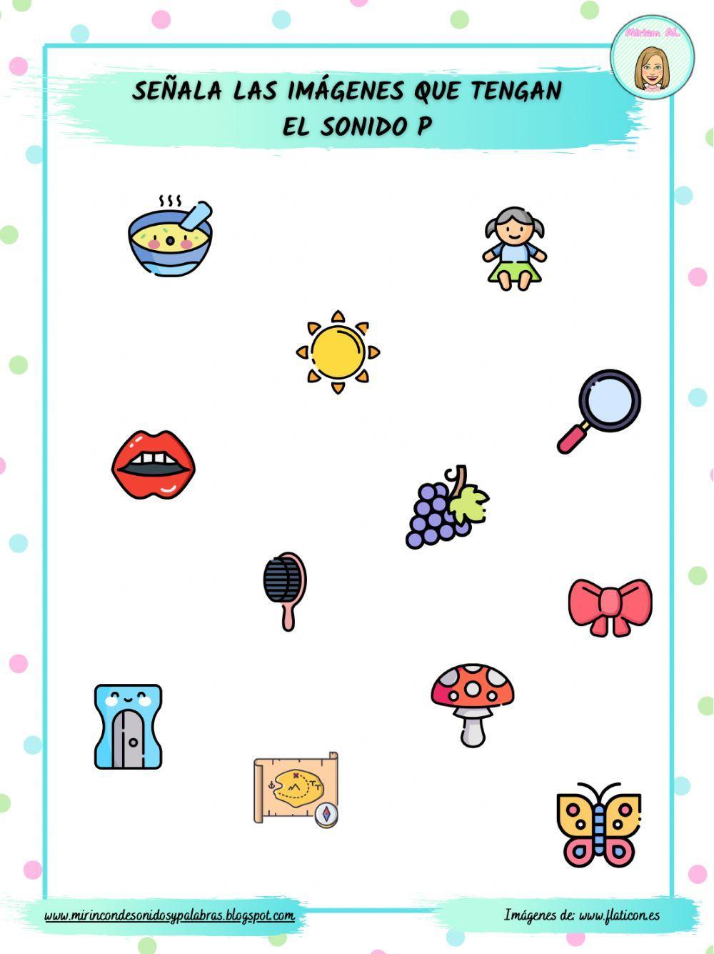 Discriminación auditiva -p-