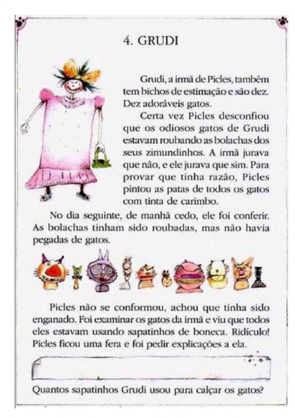 Os problemas da família Gorgonzola (Atividade 2)