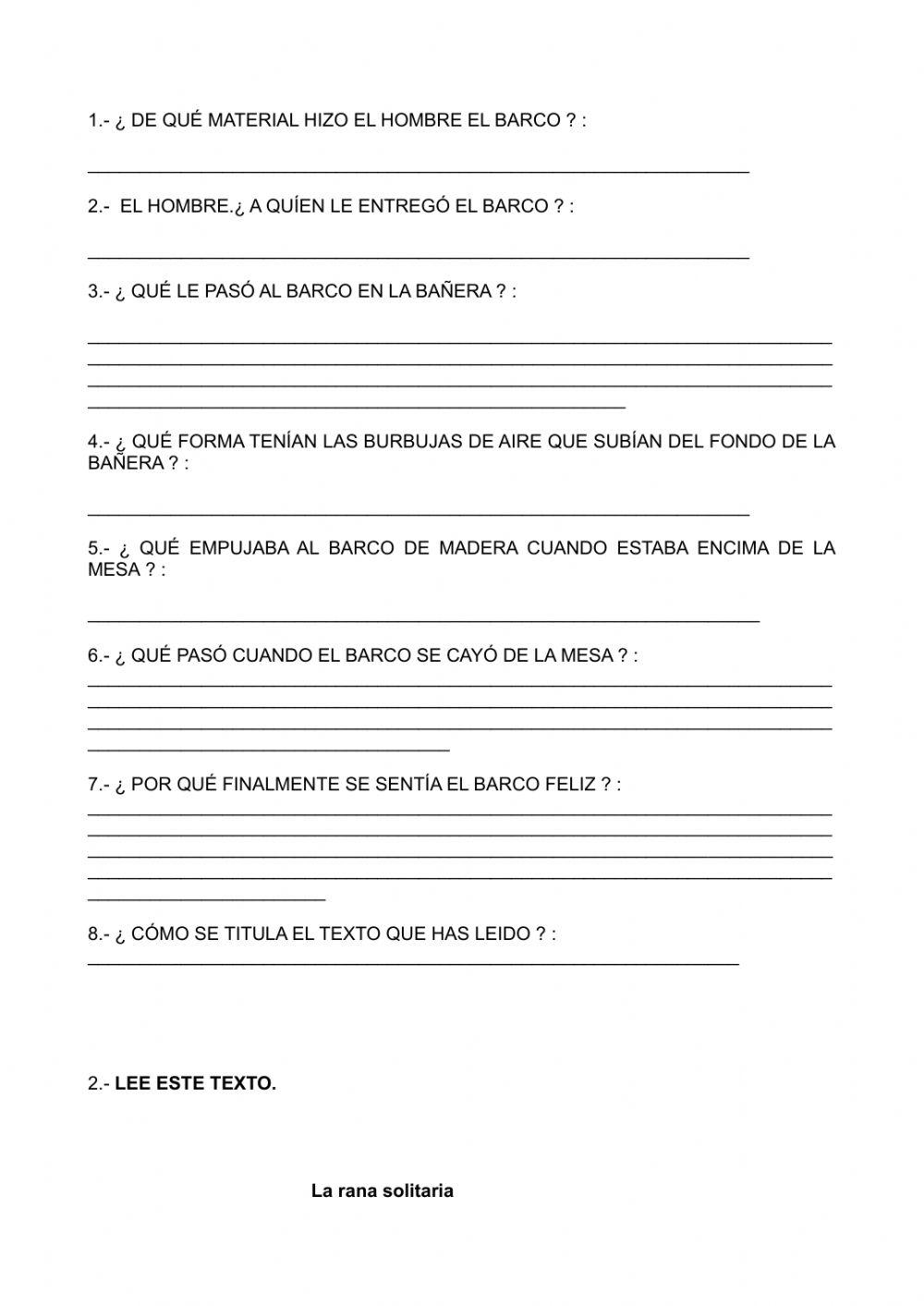 Prueba inicial 4º EP LCL primera parte Prueba inicial 4º EP LCL primera parte