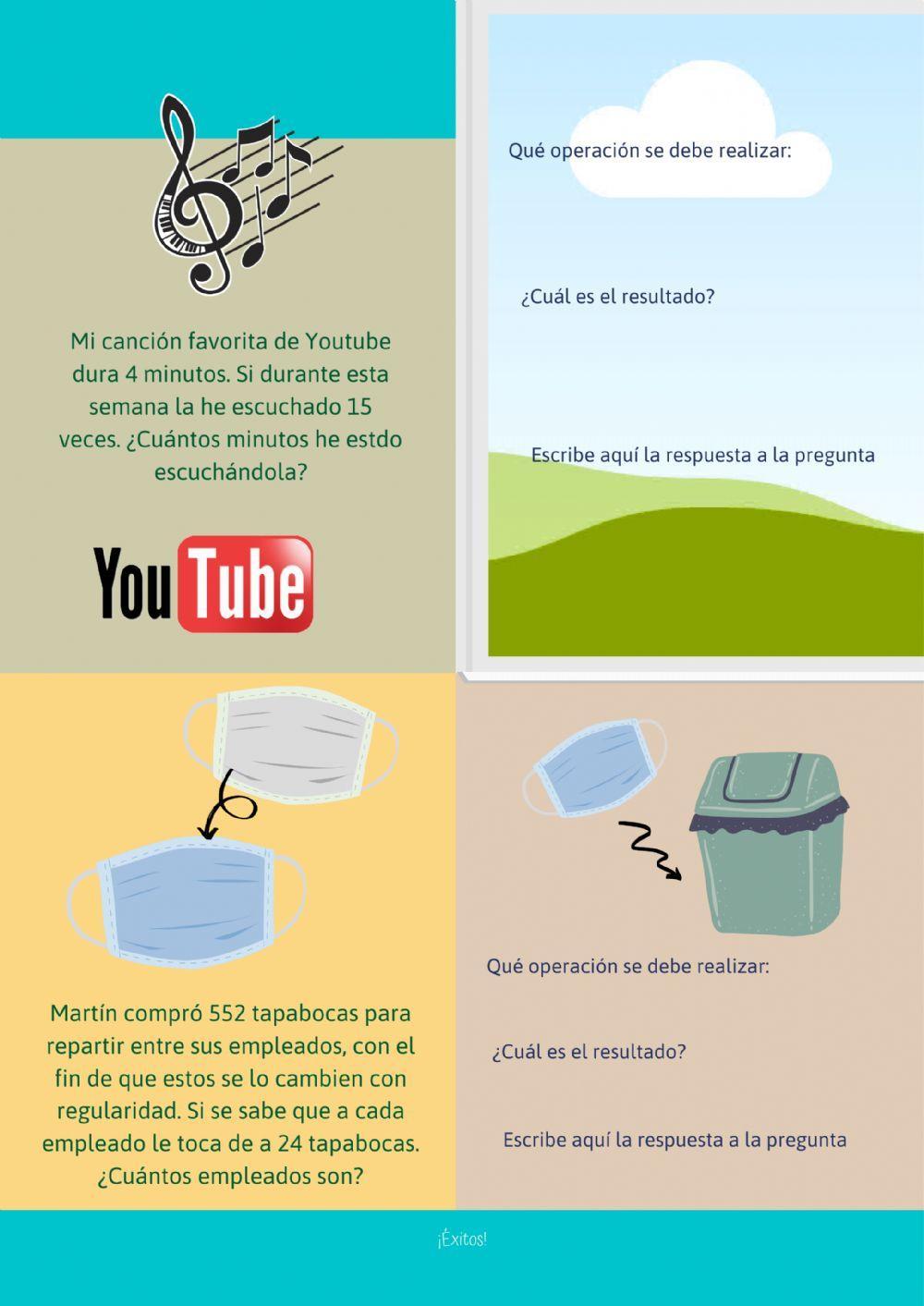 Problemas con operaciones Básicas