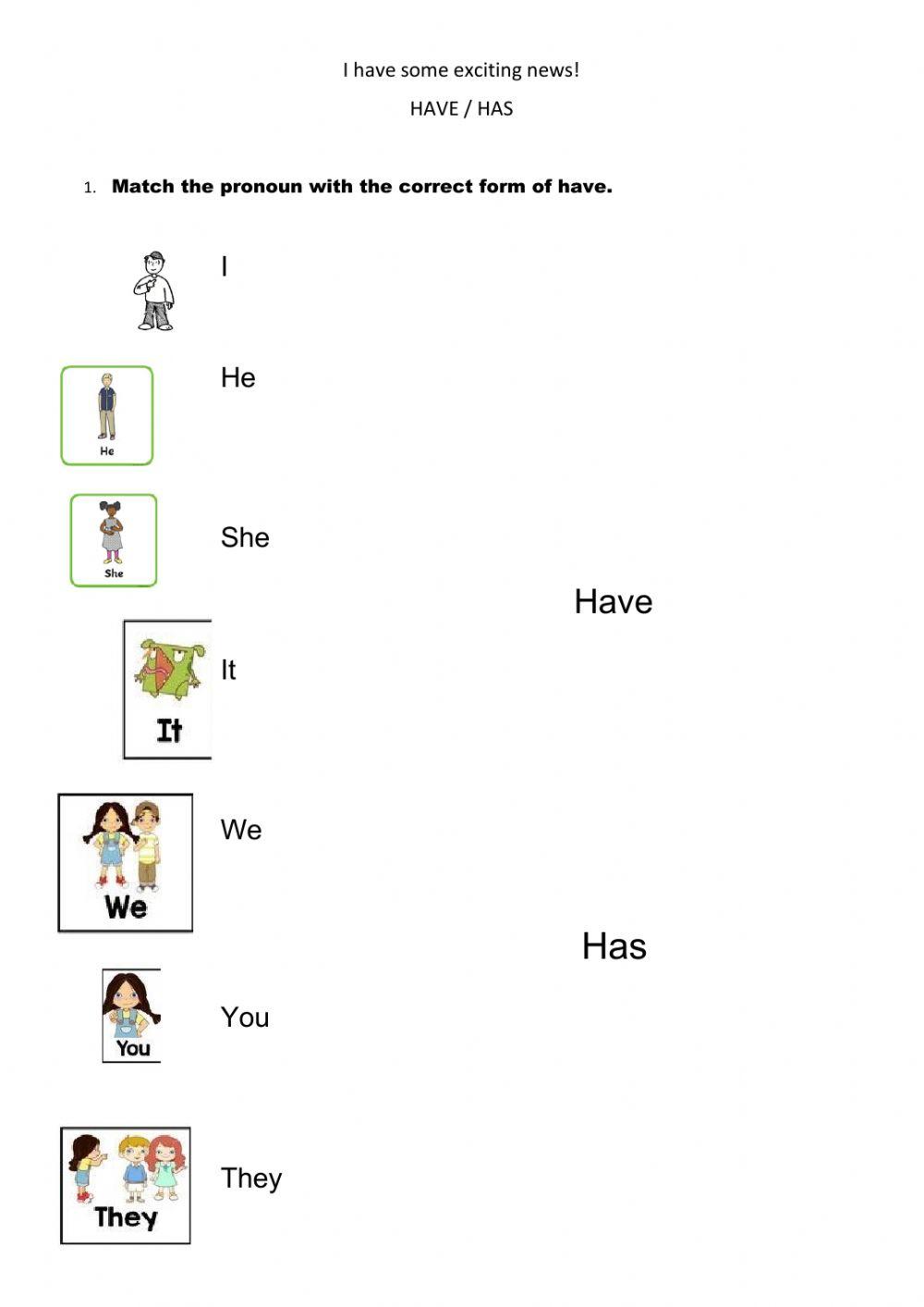 I have some exciting news!