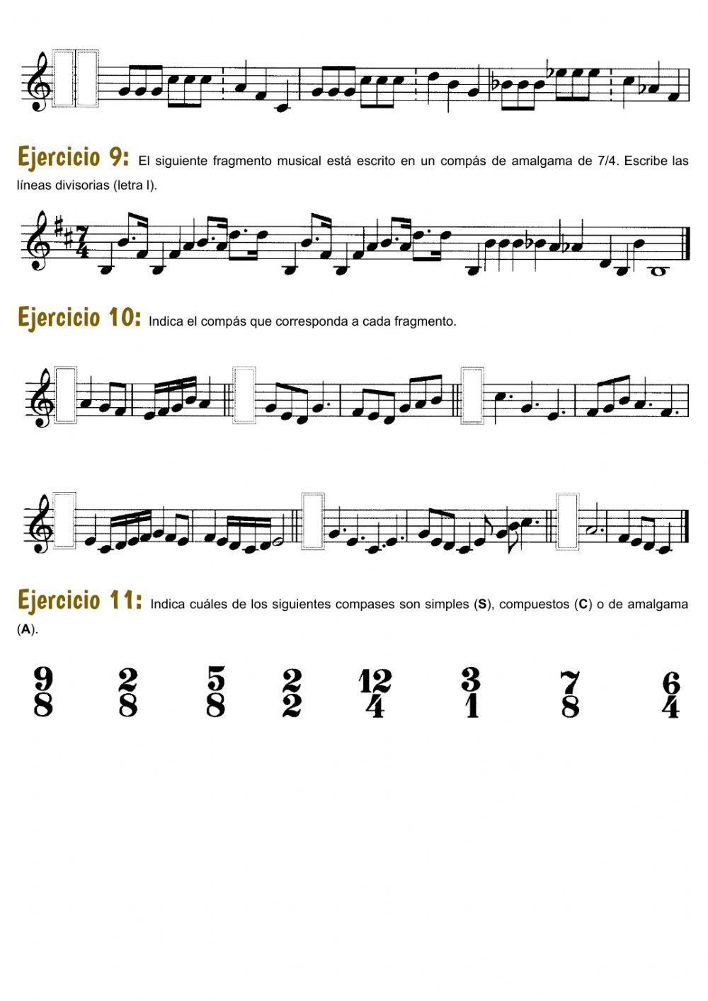 Unidad 2 Compases compuestos y de amalgama