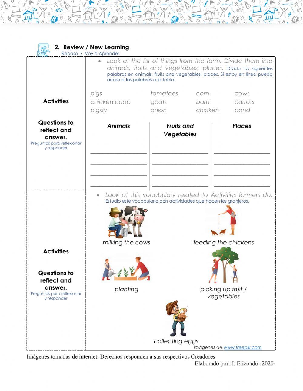 Semana 21 al 25 de Setiembre Cuarto