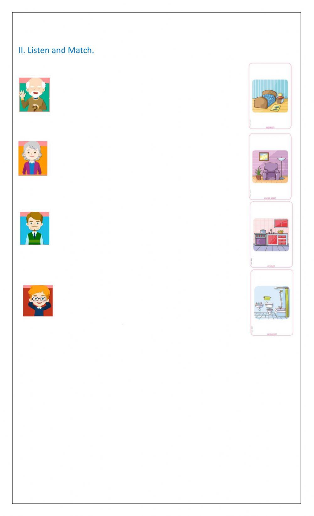 Guía kinder familimy members