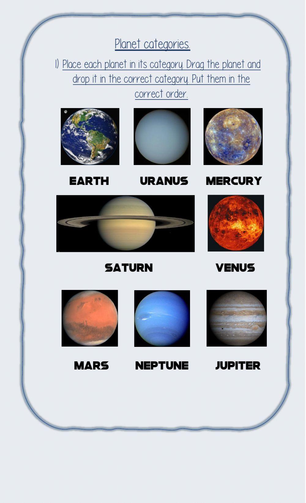Planet category