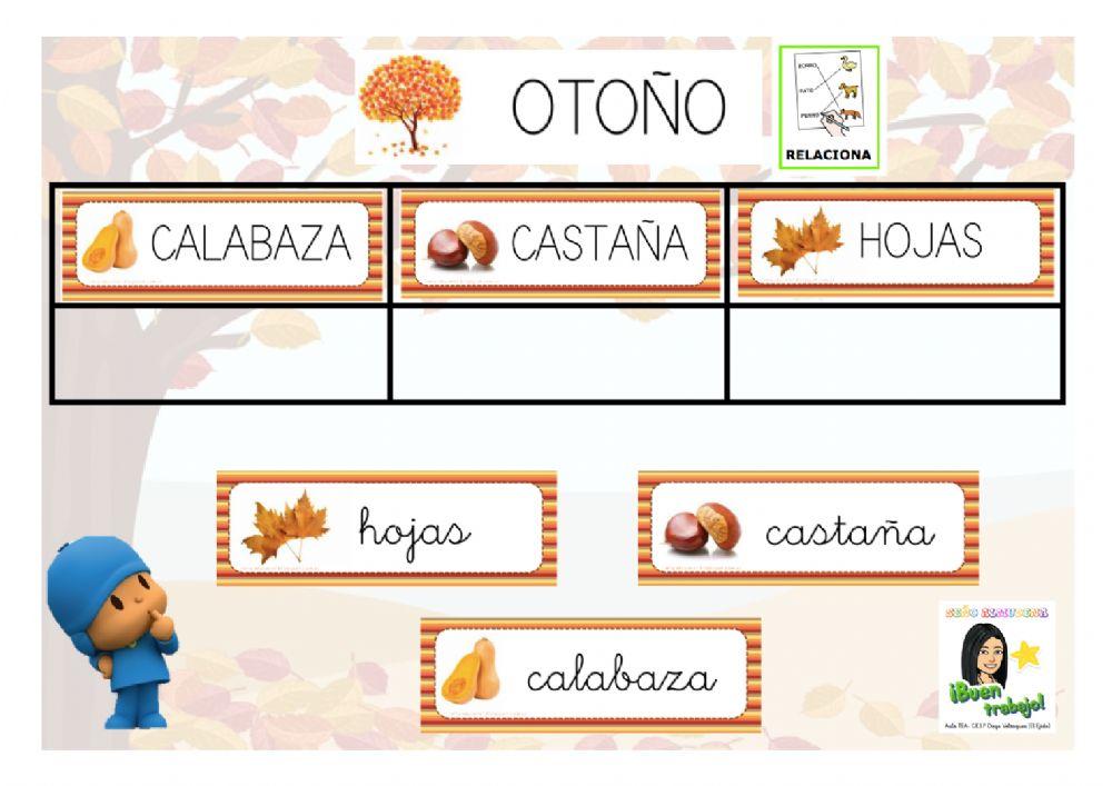 Vocabulario de otoño