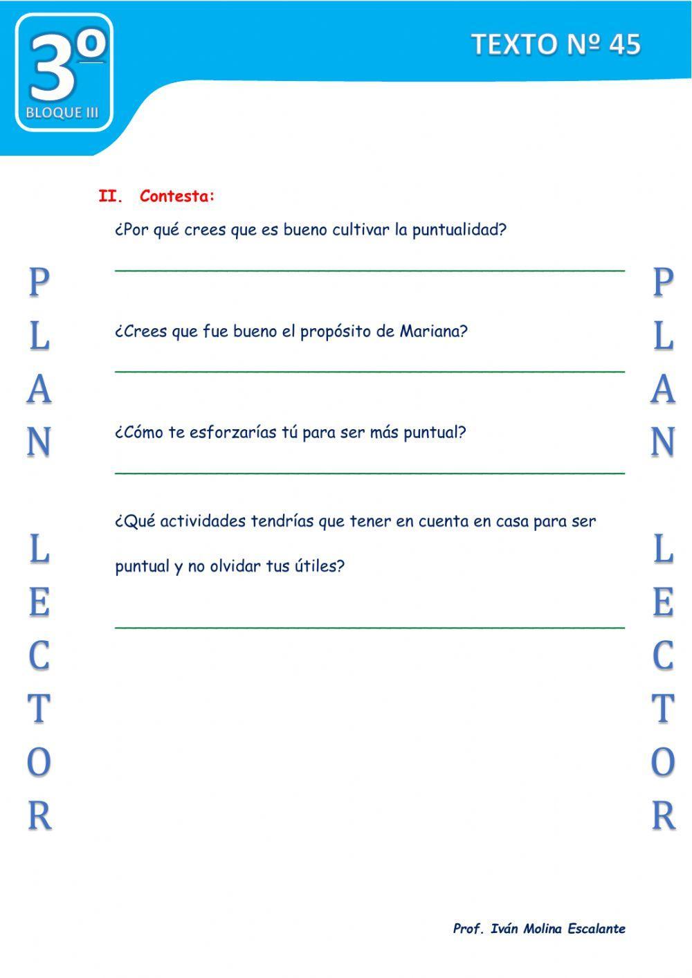 Texto nº 45 el esfuerzo de mariana