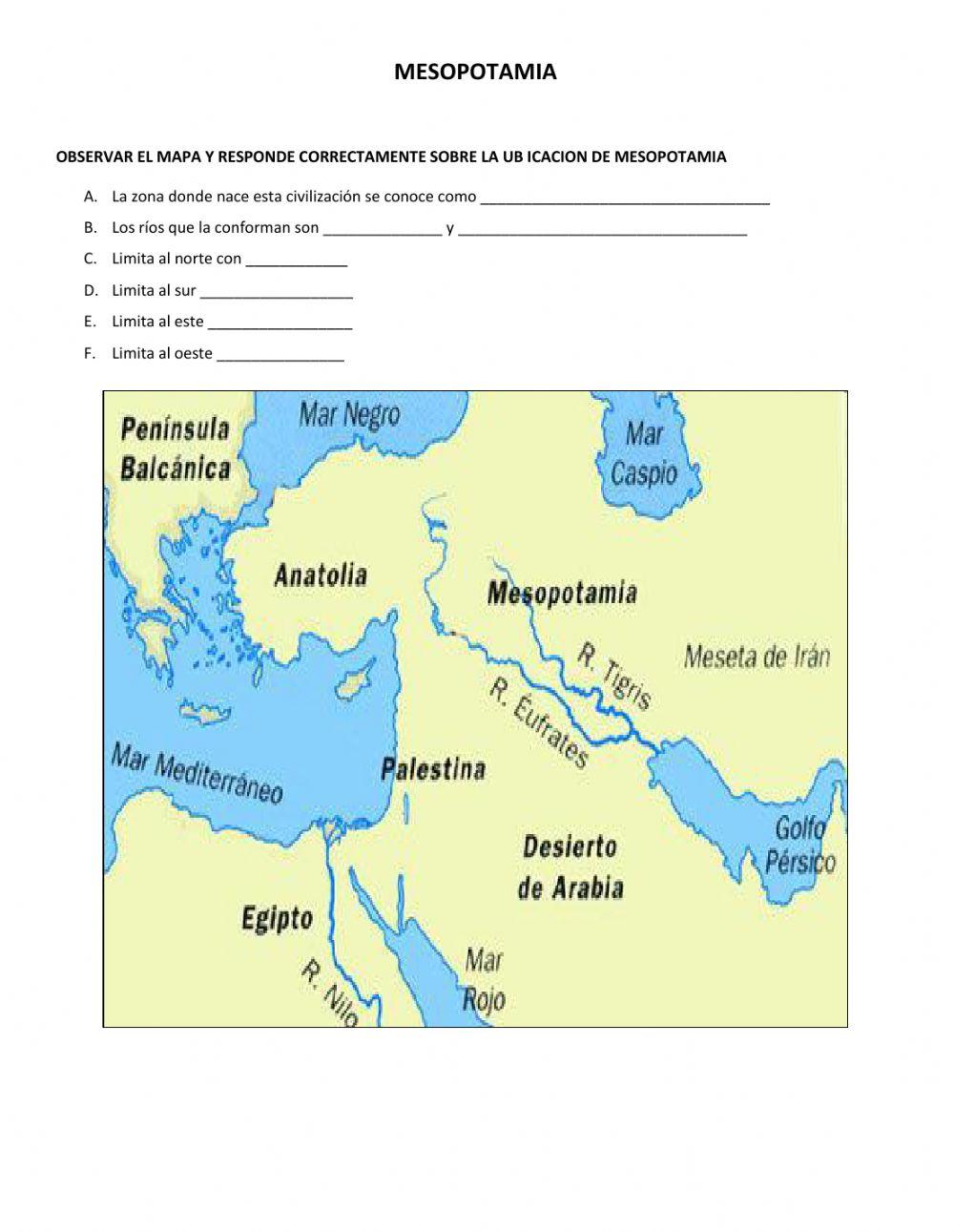 Civilización de mesopotamia
