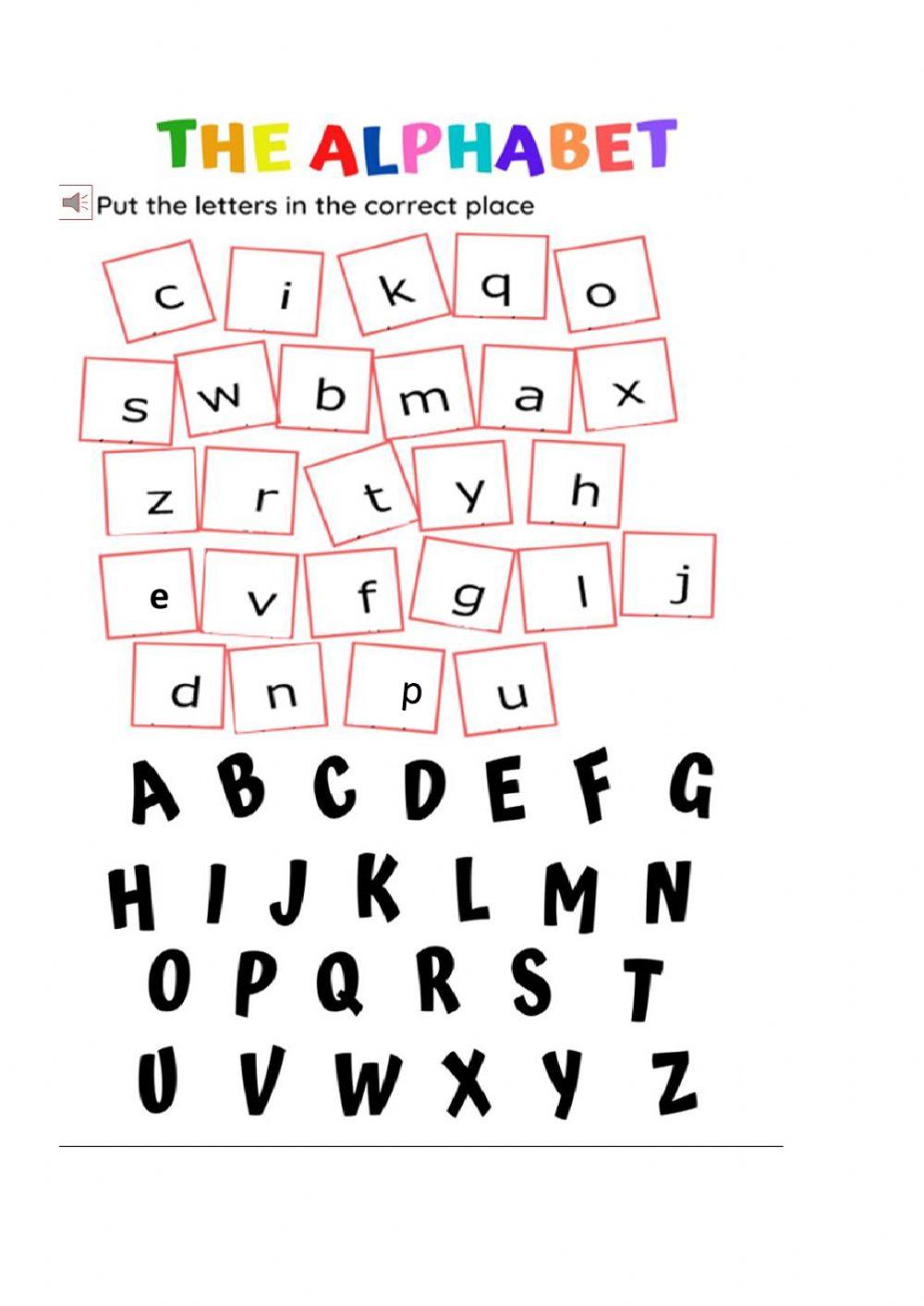 Small letters Small letters