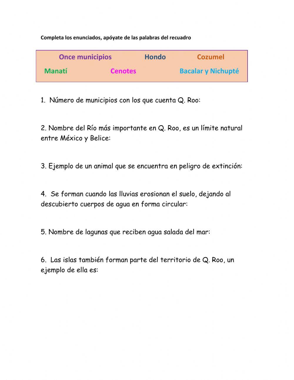 Historia de Q. Roo: La entidad donde vivo
