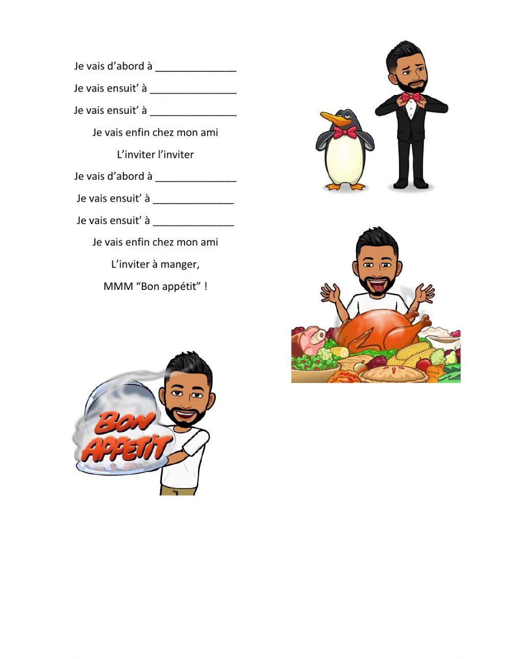 Chanson -Les courses-