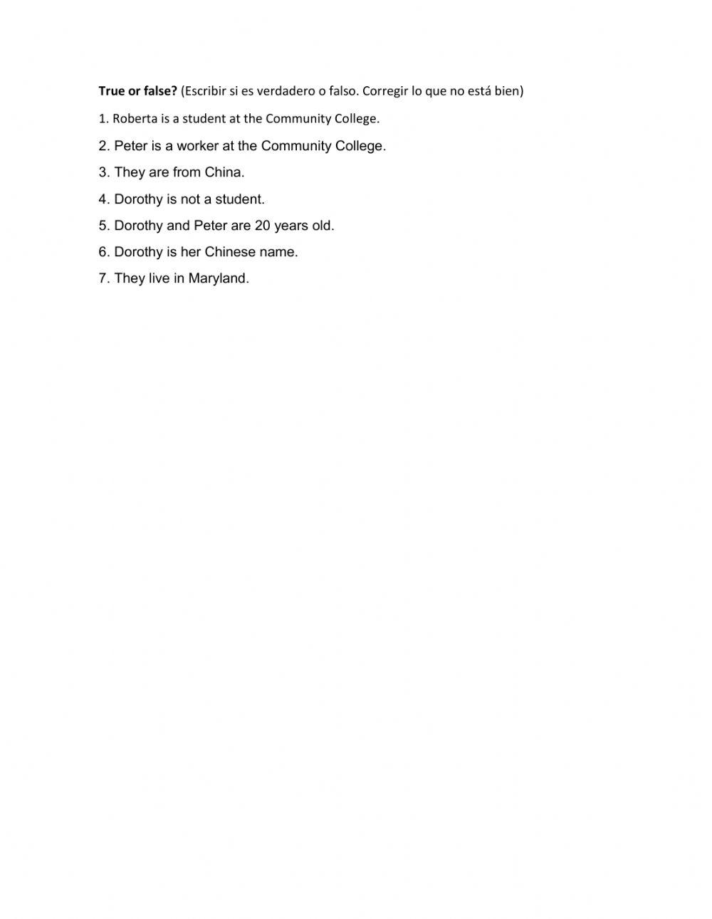 Reading Comprehension