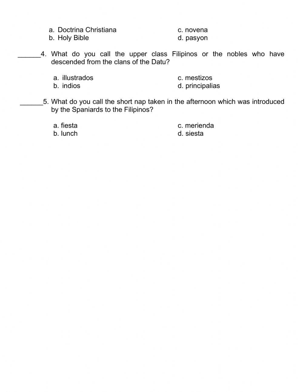 Spanish Influence on the Philippines