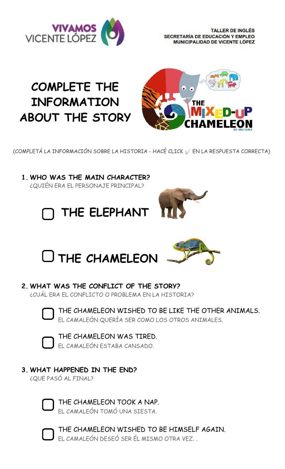 -the mixed-up chameleon- revision