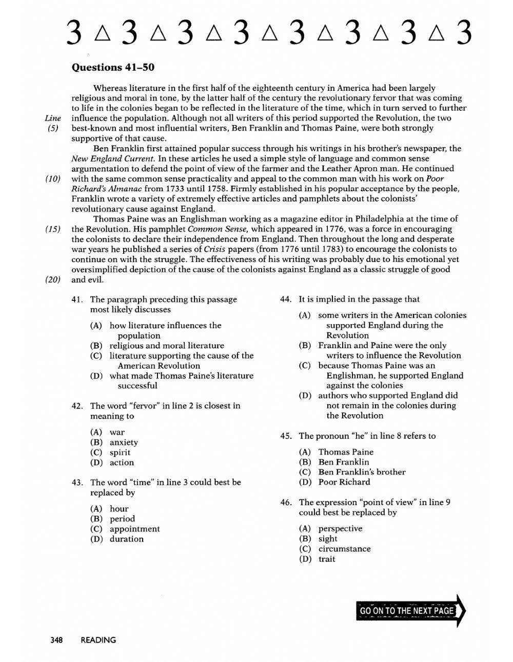Reading Diagnostic TOEFL