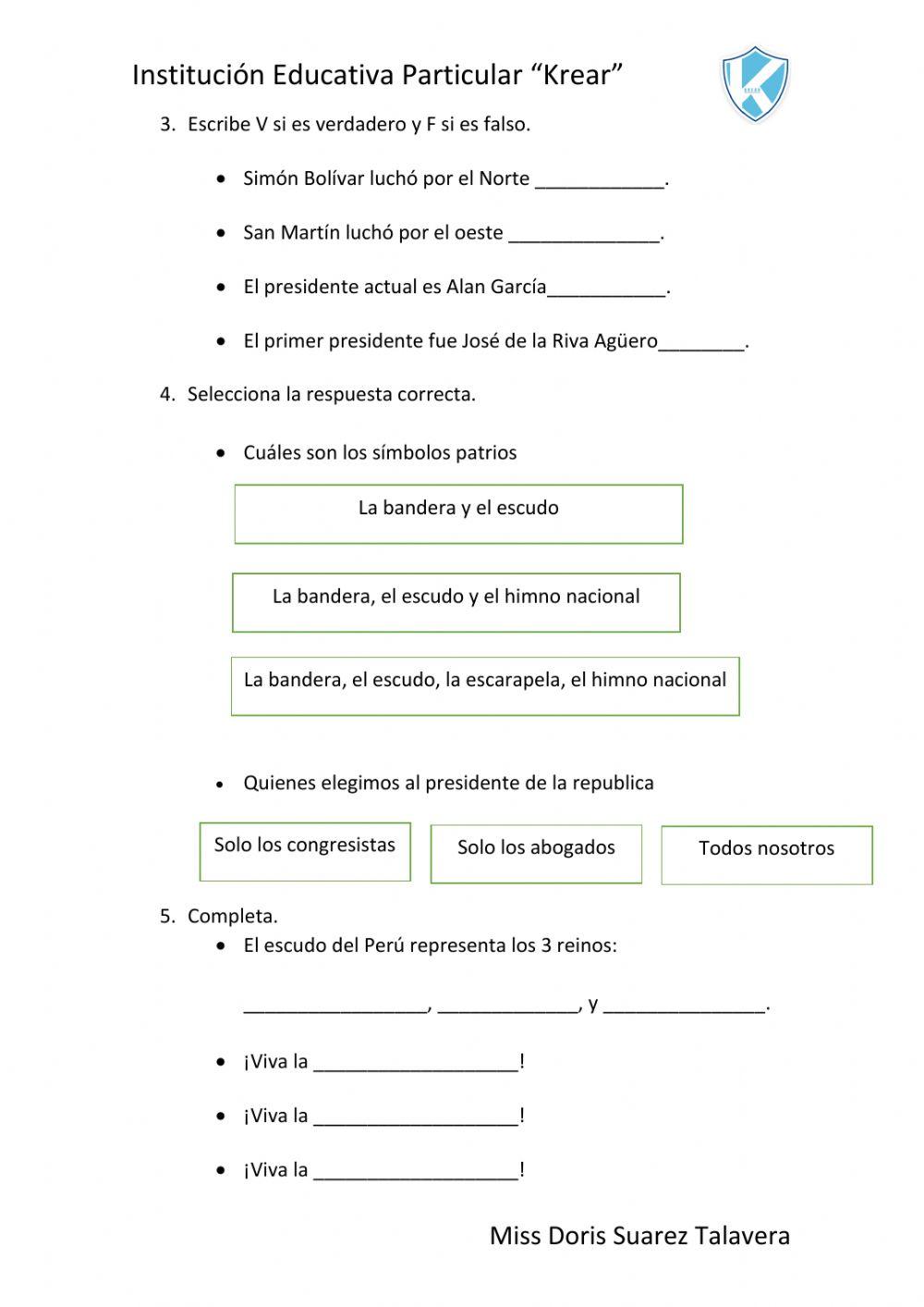 La Independencia y la República