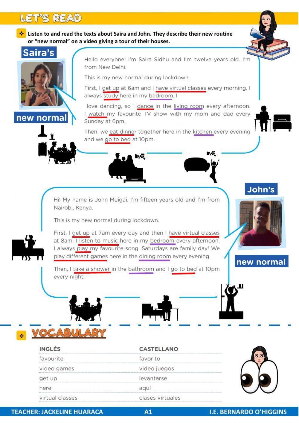 ENGLISH - Aprendo en casa - A1 - semana 25 - PERÚ