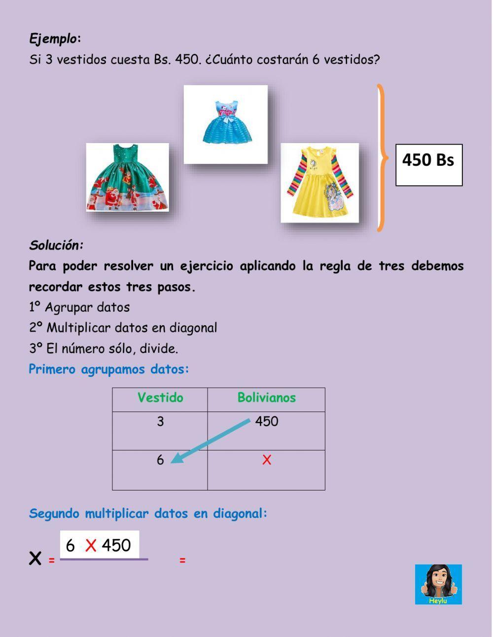 Regla de tres simple