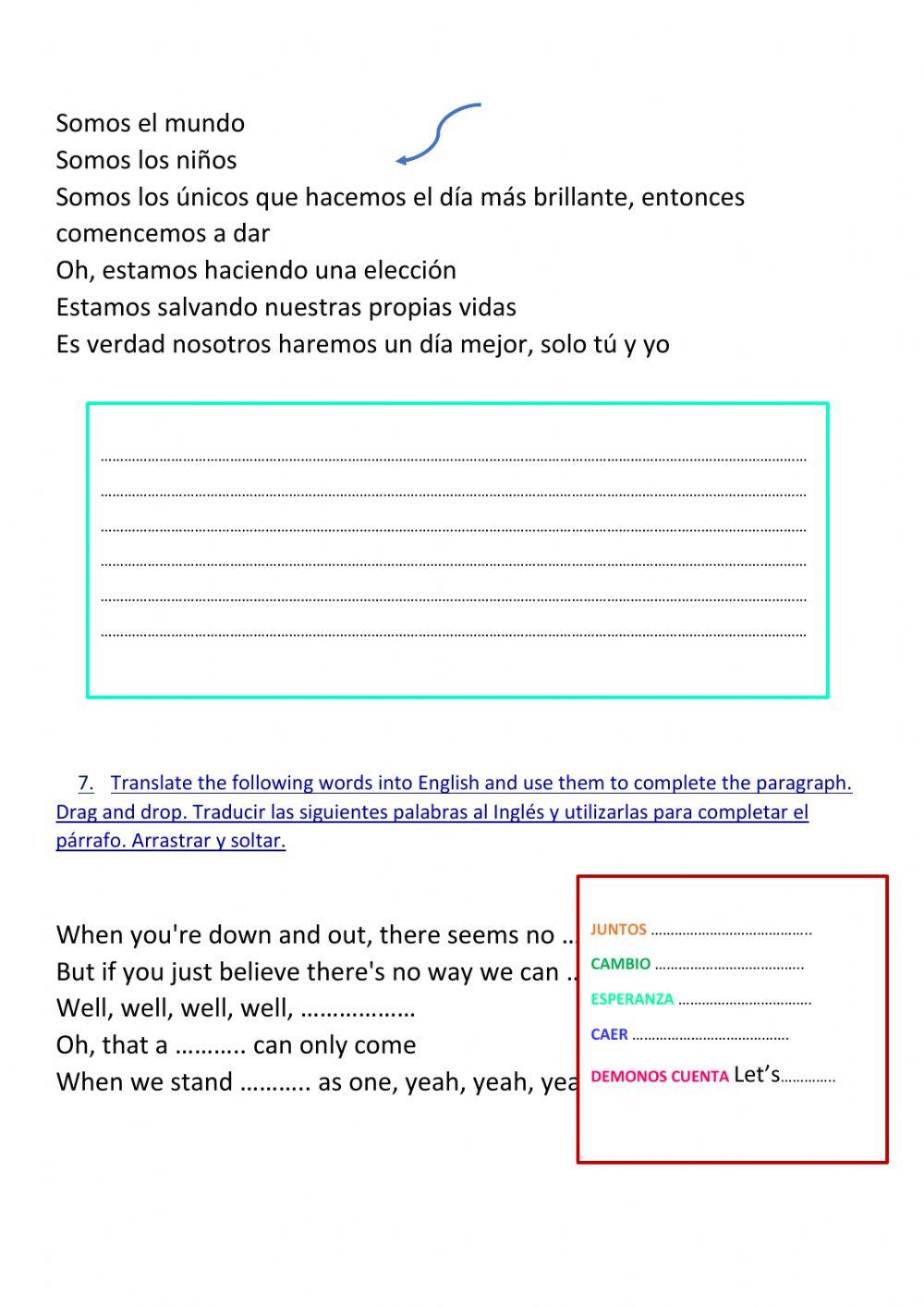 We are the world - USA FOR AFRICA