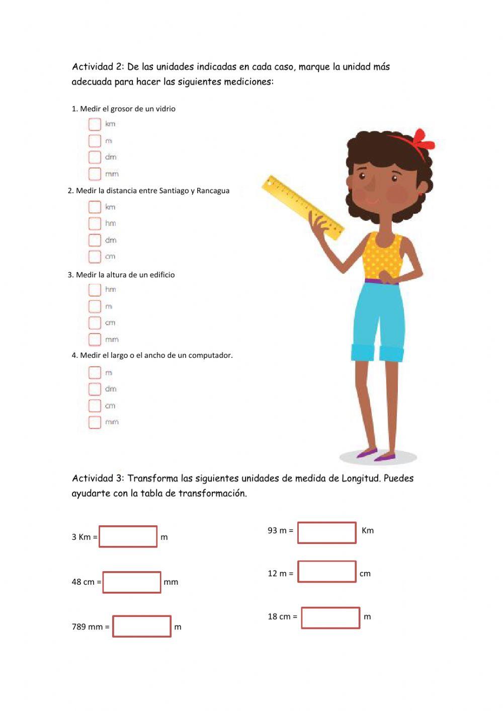 Guía Unidades de medida Longitud