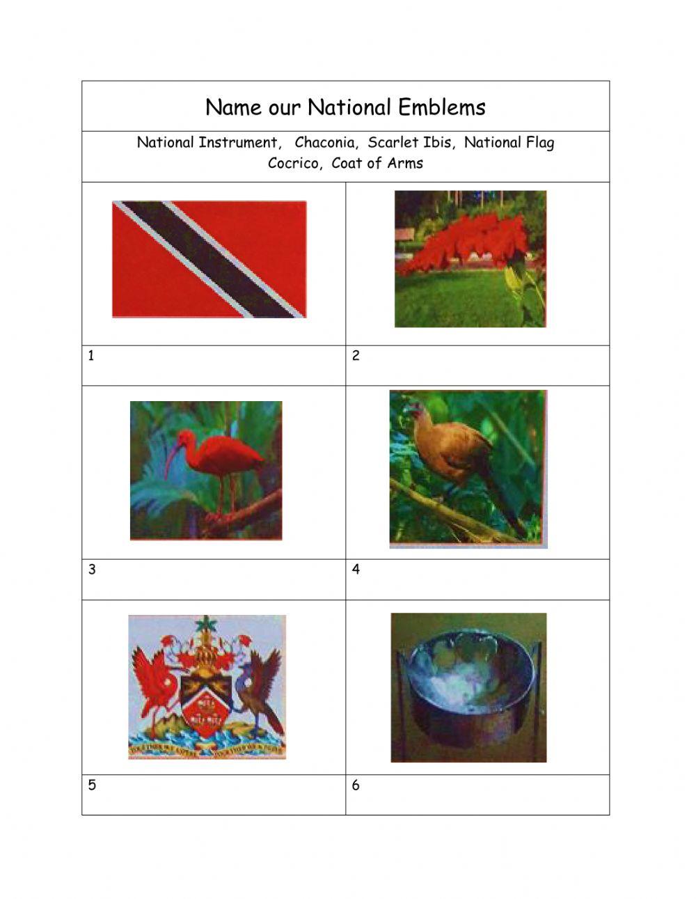 Emblems of Trinidad & Tobago