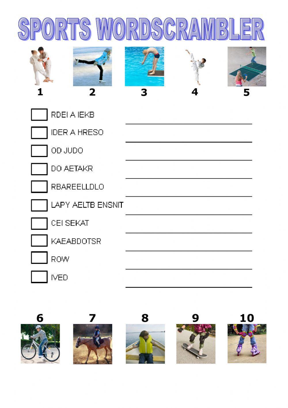 Wordscrambler sports tiger team 3 macmillan