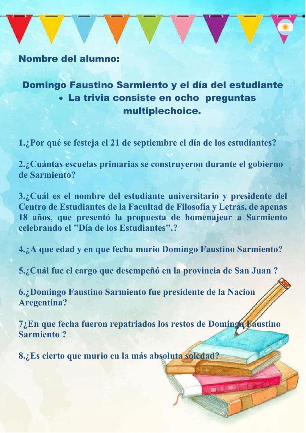 Dia del estudiante en Argentina