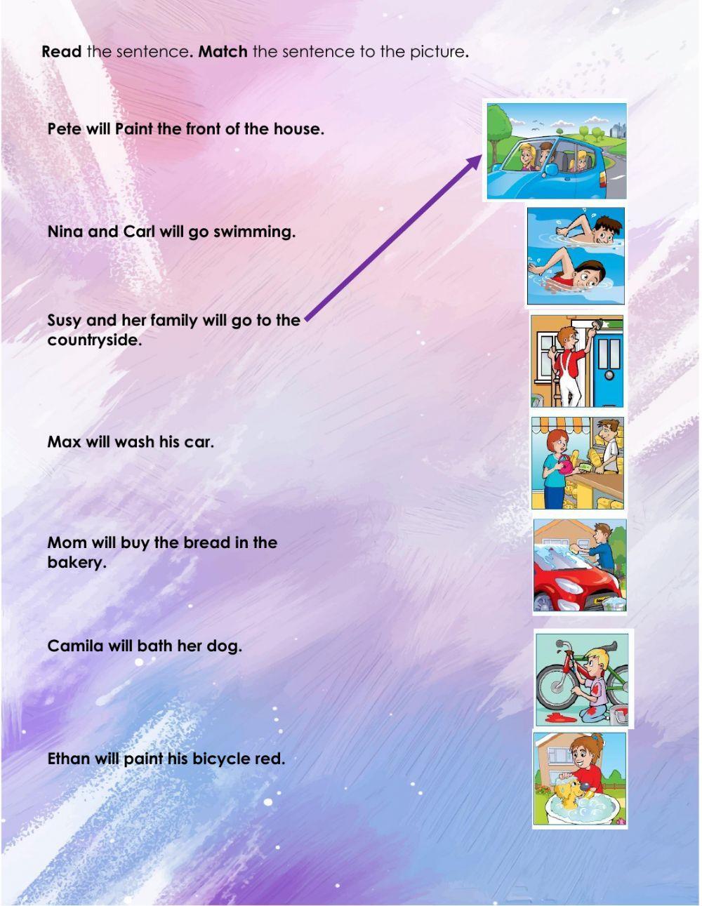 Verbs - Future tense will