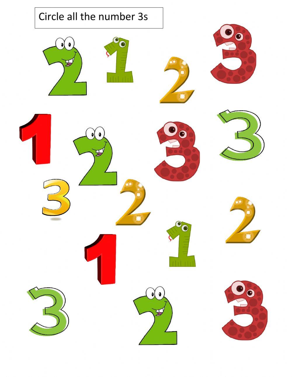Find the number 3